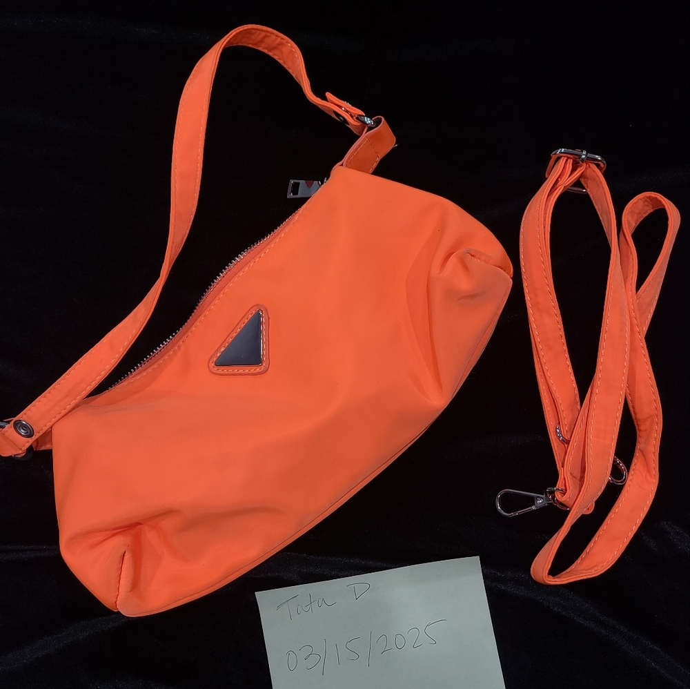 Orange Crossbody Bag